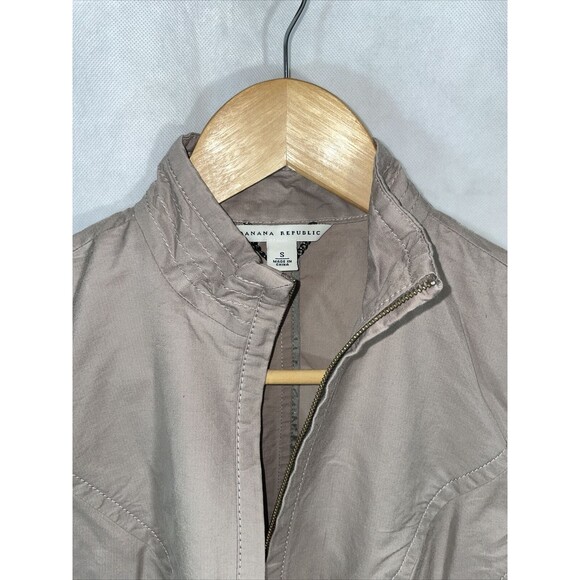 Banana Republic Jacket Size S Beige - Picture 7 of 10